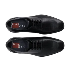 Leder Business Schnürer schwarz