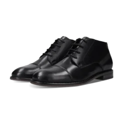 Leder Business Schnürer schwarz