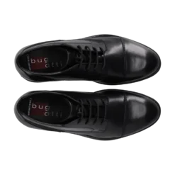 Leder Business Schnürer schwarz