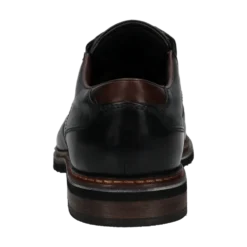 Leder Business Schnürer schwarz