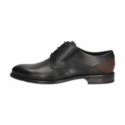 Leder Business Schnürer schwarz
