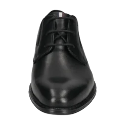 Leder Business Schnürer schwarz
