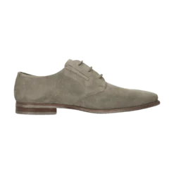 Leder Business Schnürer taupe
