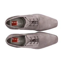 Leder Business Schnürer taupe