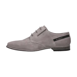Leder Business Schnürer taupe