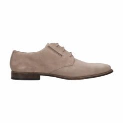 Leder Business Schnürer taupe