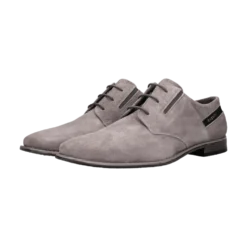 Leder Business Schnürer taupe