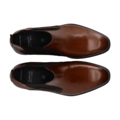 Leder Chelsea cognac