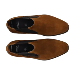 Leder Chelsea cognac