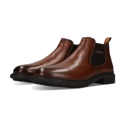 Leder Chelsea cognac