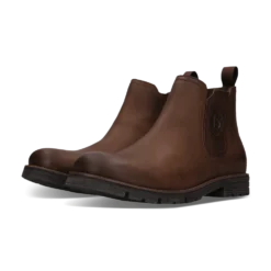 Leder Chelsea cognac