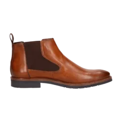 Leder Chelsea cognac