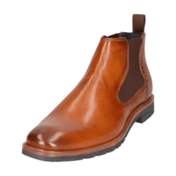 Leder Chelsea cognac