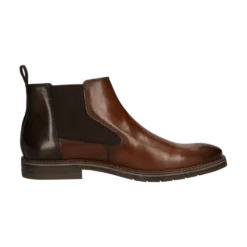 Leder Chelsea cognac