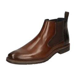 Leder Chelsea cognac