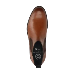 Leder Chelsea cognac