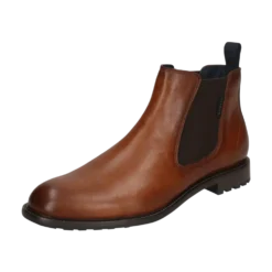 Leder Chelsea cognac