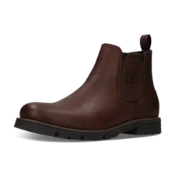 Leder Chelsea dunkelbraun