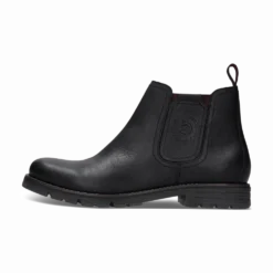 Leder Chelsea schwarz