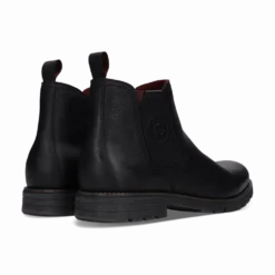 Leder Chelsea schwarz