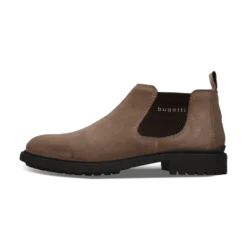 Leder Chelsea taupe