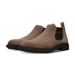 Leder Chelsea taupe