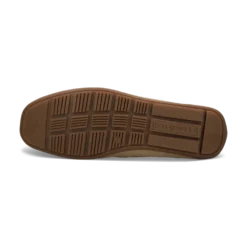 Leder Mokassin beige