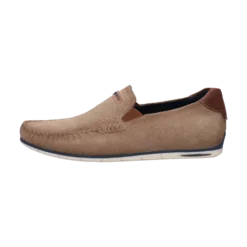 Leder Mokassin cognac