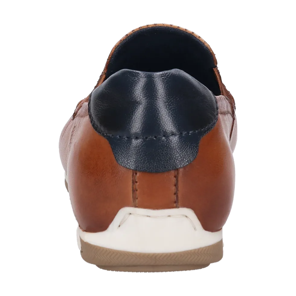 Leder Mokassin cognac