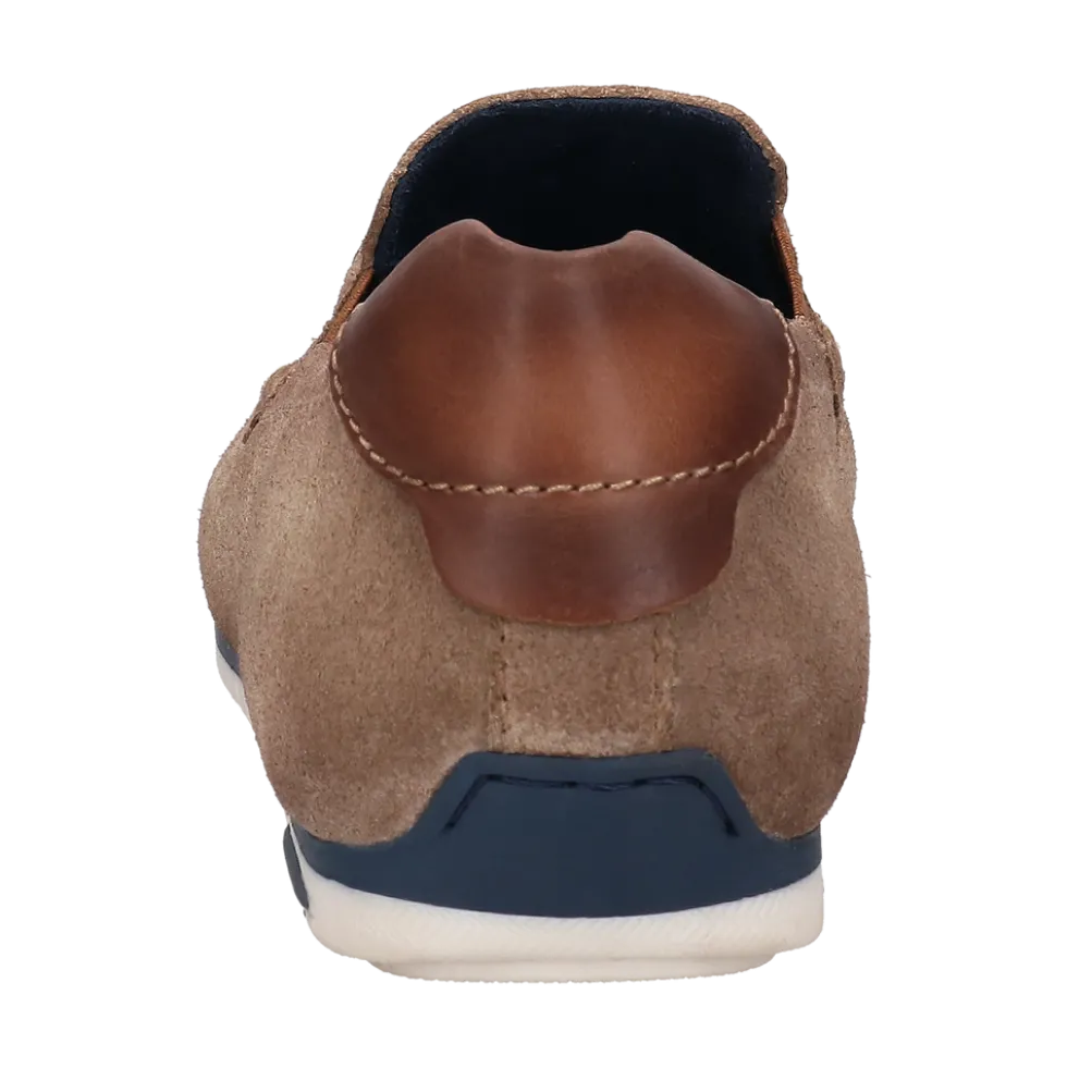 Leder Mokassin cognac