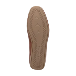 Leder Mokassin cognac