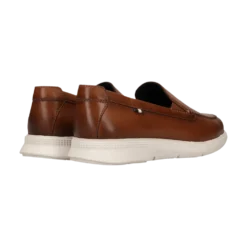 Leder Mokassin cognac