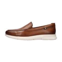 Leder Mokassin cognac