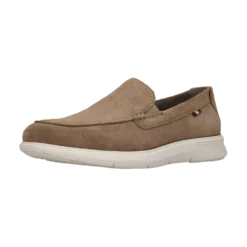 Leder Mokassin Sand