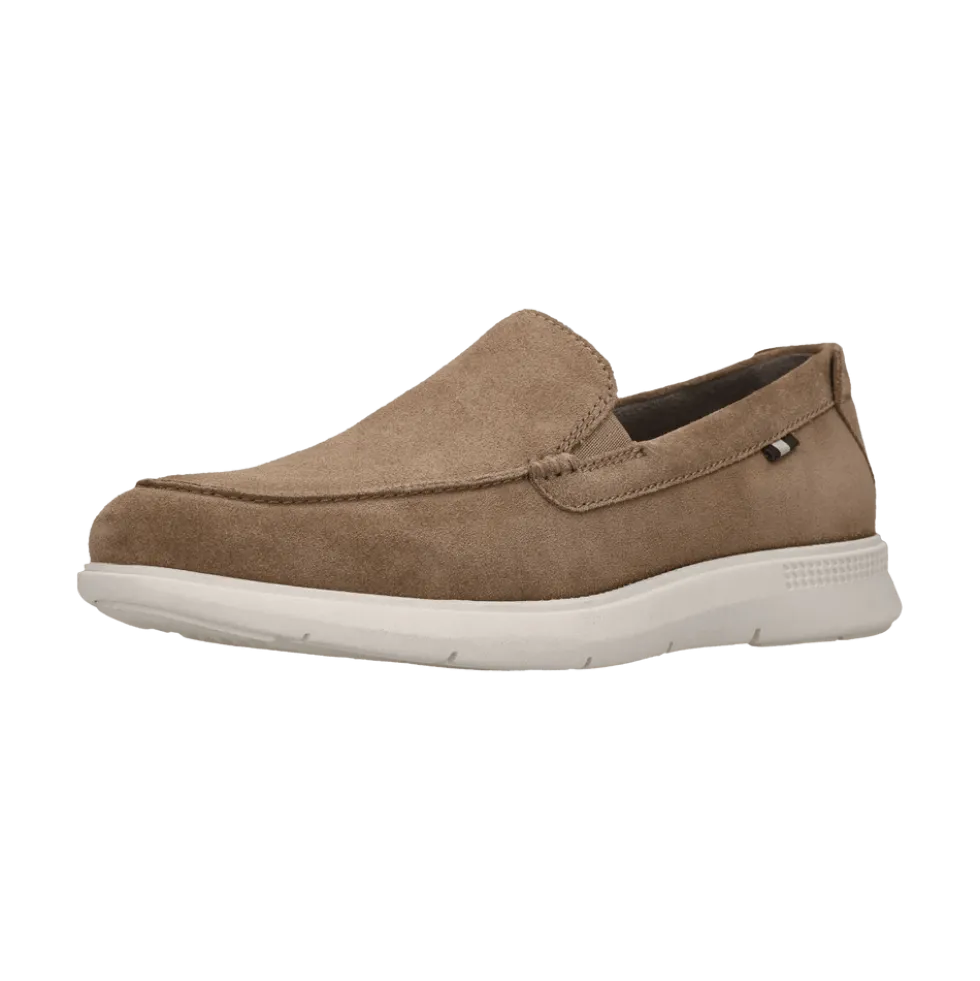 Leder Mokassin Sand