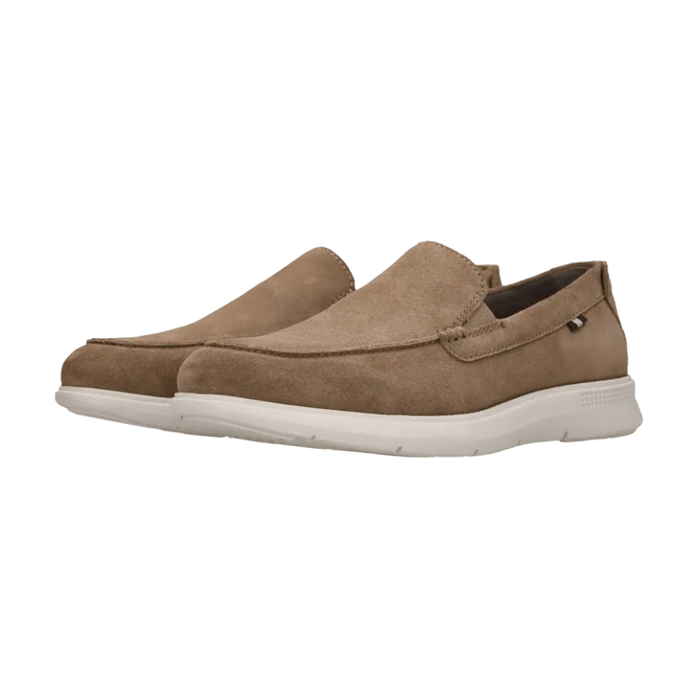 Leder Mokassin Sand