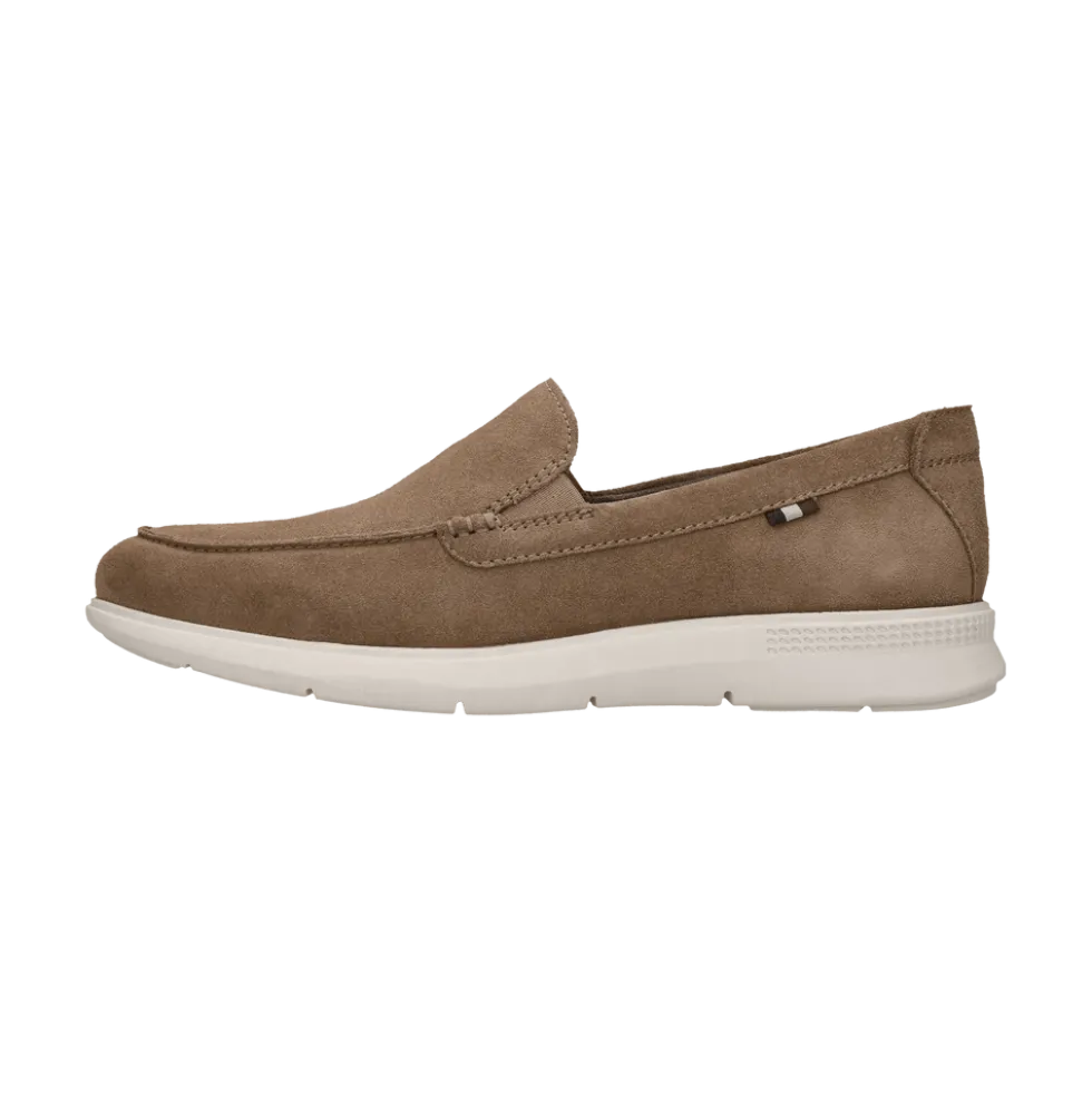 Leder Mokassin Sand