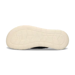 Leder Pantoletten dunkelblau