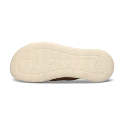 Leder Pantoletten dunkelblau