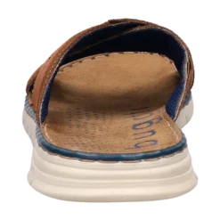 Leder Pantoletten grün