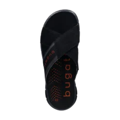 Leder Pantoletten grün