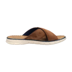 Leder Pantoletten grün