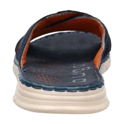 Leder Pantoletten grün
