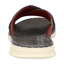 Leder Pantoletten grün