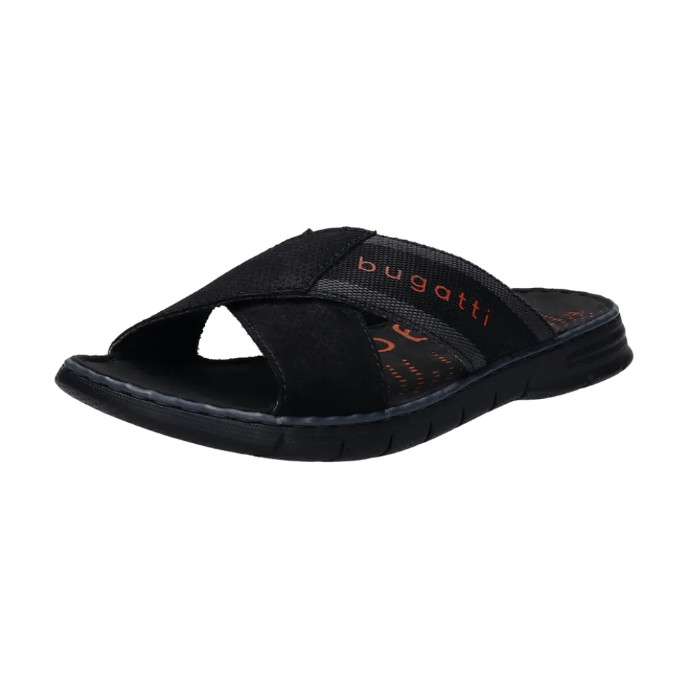 Leder Pantoletten grün