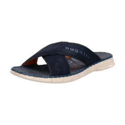 Leder Pantoletten grün