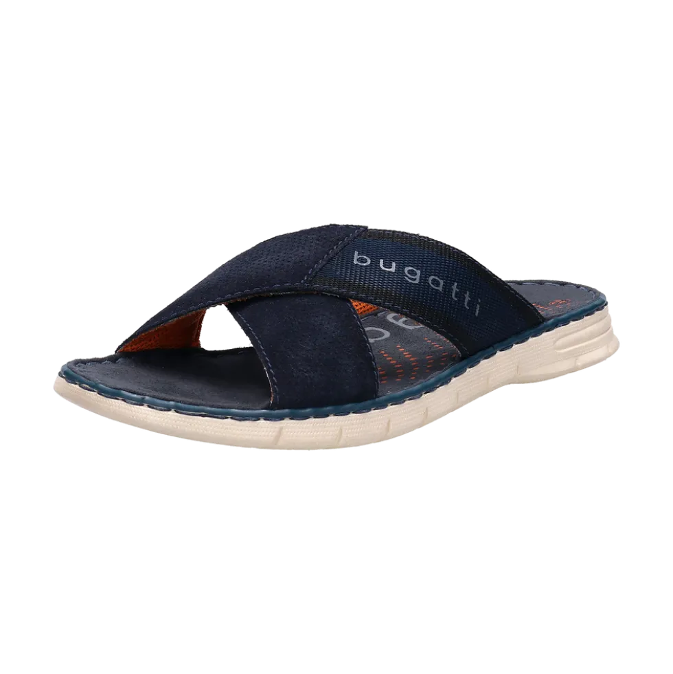 Leder Pantoletten grün