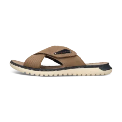 Leder Pantoletten Sand