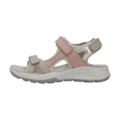 Leder Sandale beige