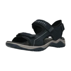 Leder Sandale blau